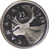 1965 Canada 25-cents ICCS Certified PL-65 Ultra Heavy Cameo