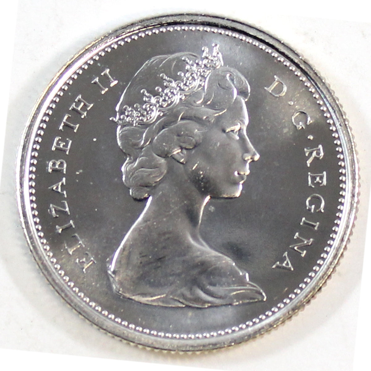 1965 Canada 25-cents Proof Like