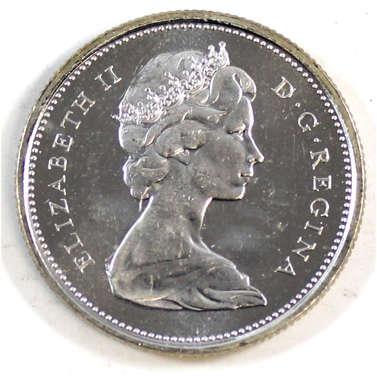 1968 Nickel Canada 25-cents Brilliant Uncirculated (MS-63)