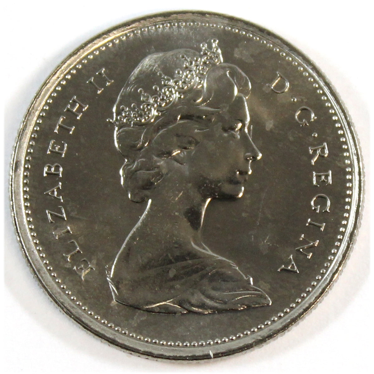 1970 Canada 25-cents Brilliant Uncirculated (MS-63)