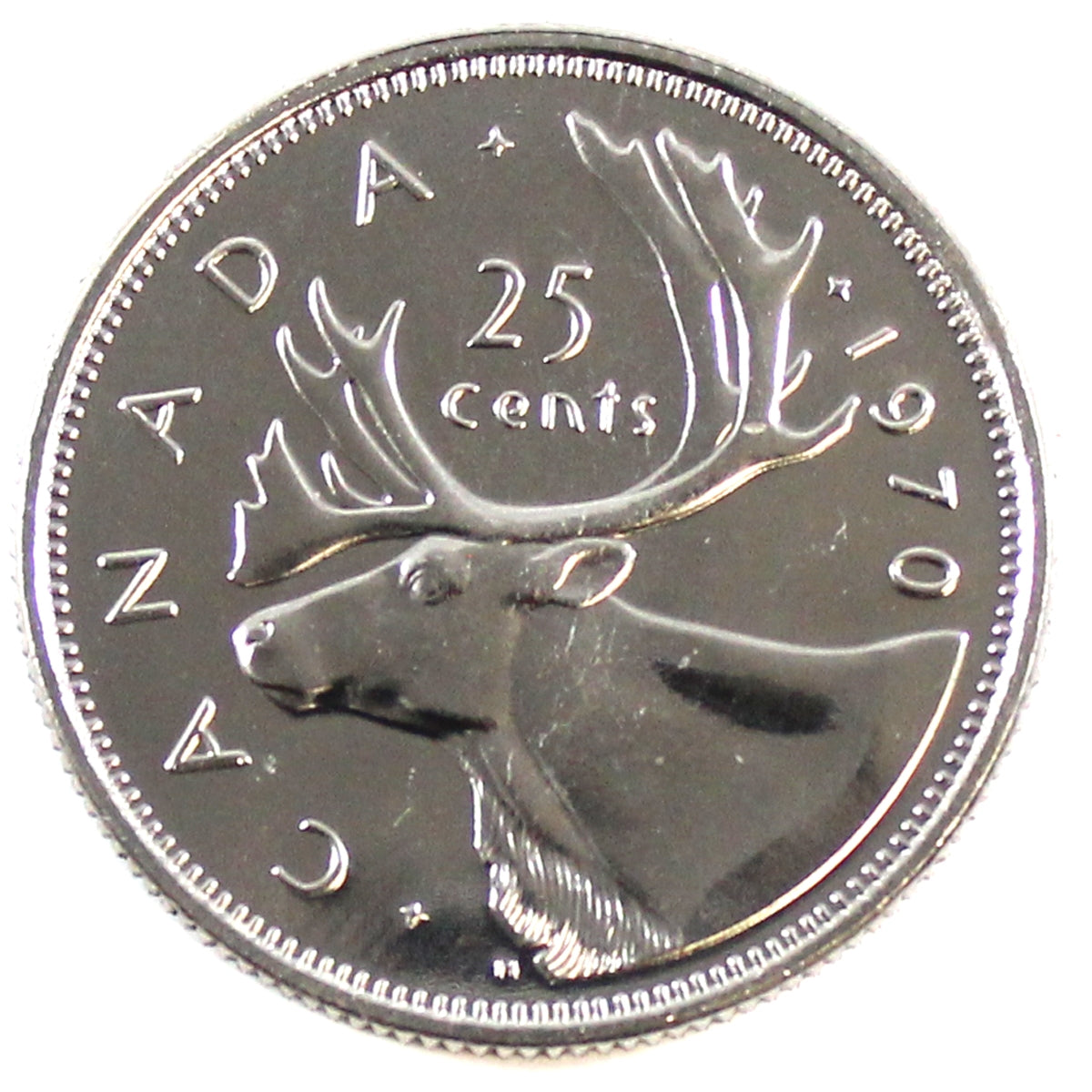 1970 Canada 25-cents Proof Like