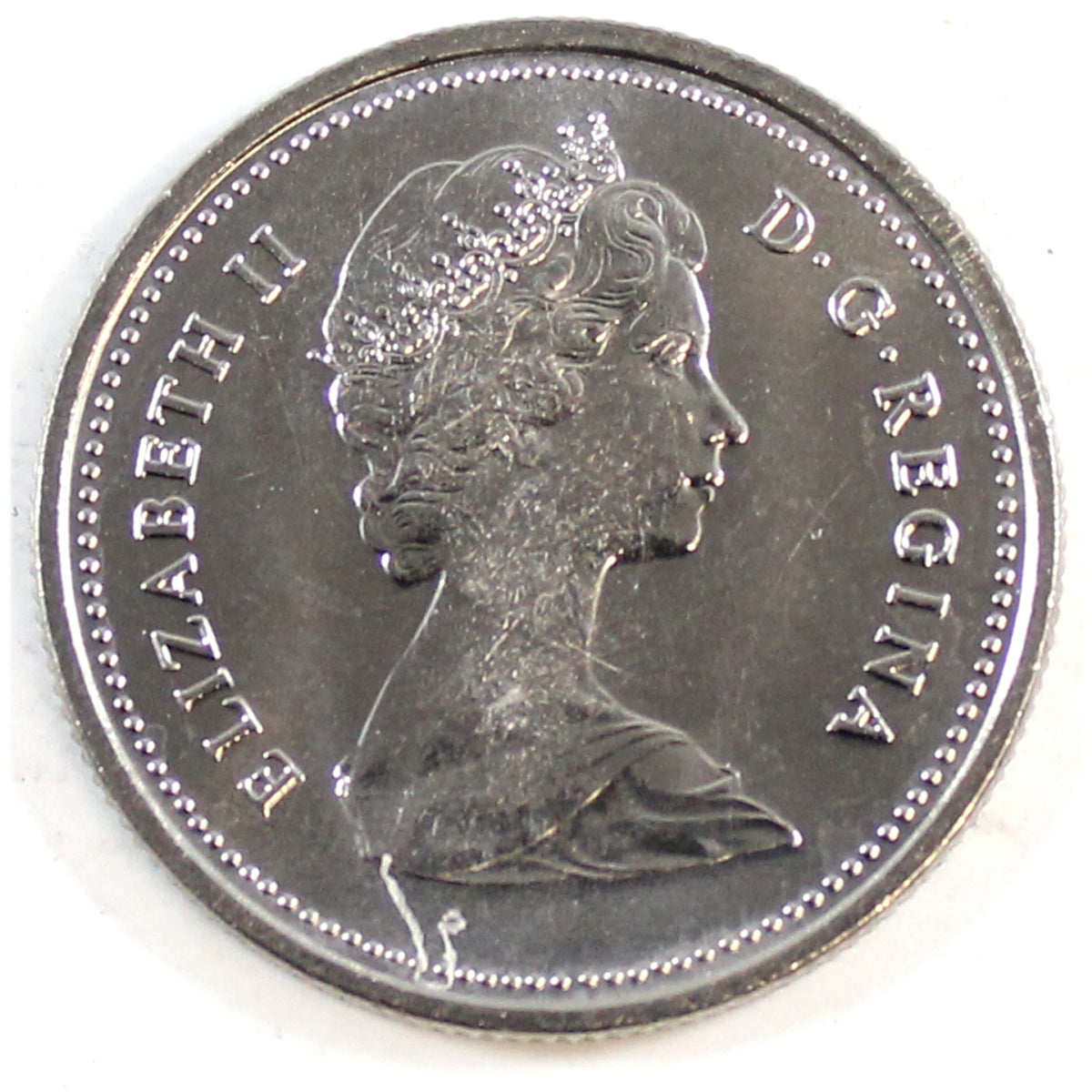 1981 Canada 25-cents Brilliant Uncirculated (MS-63)