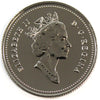 1990 Canada 25-cents Proof Like