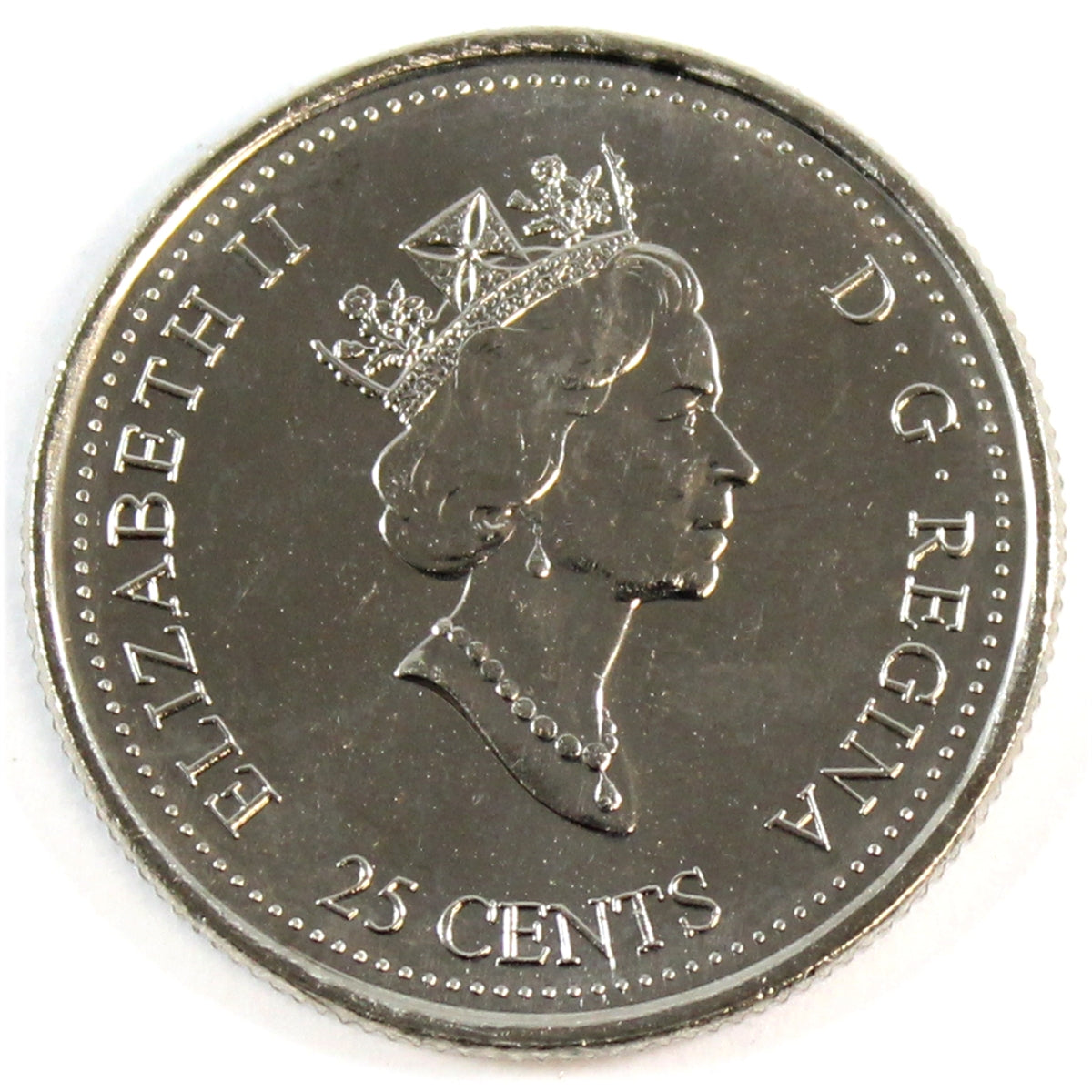 2000 Creativity Canada 25-cents Brilliant Uncirculated (MS-63)