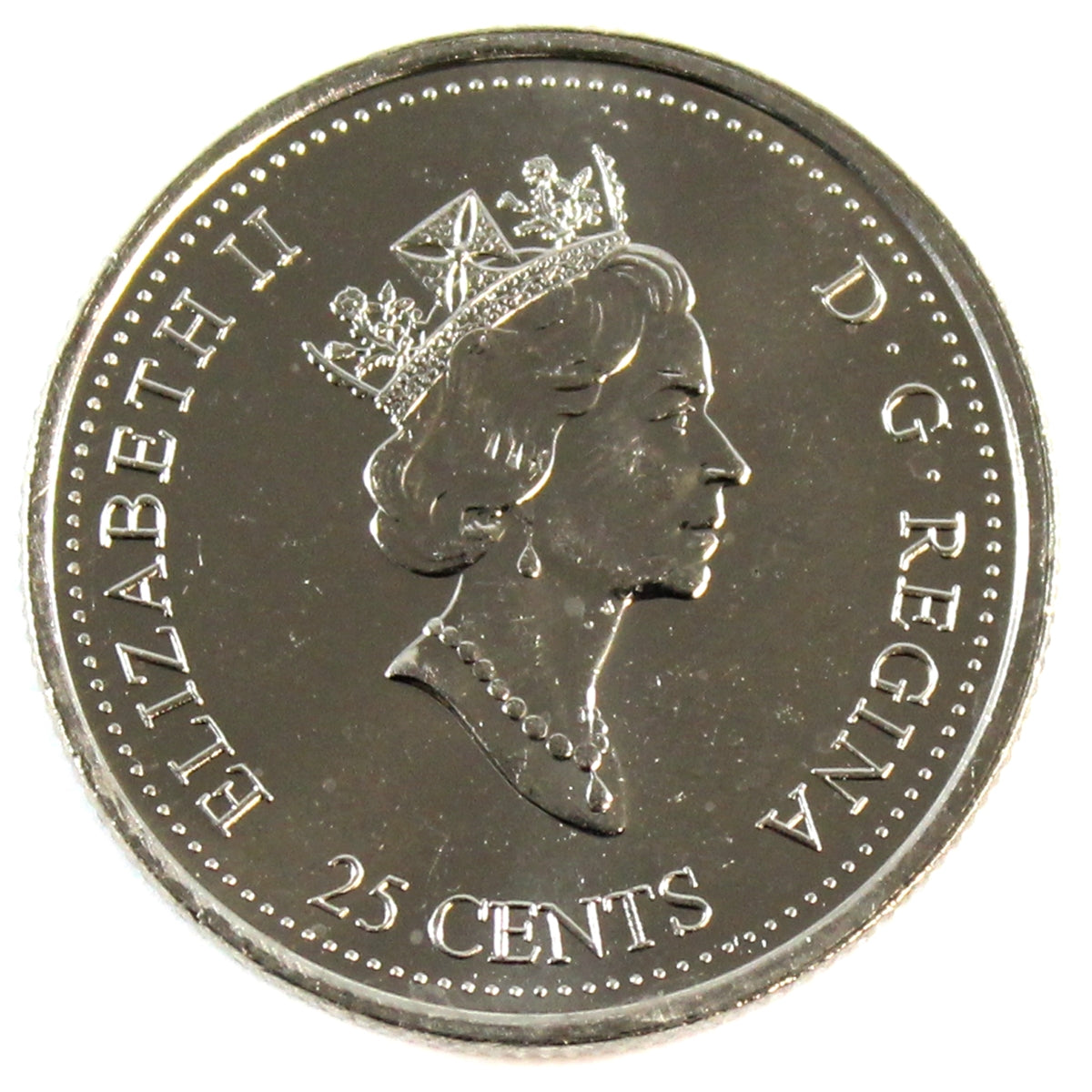 2000 Harmony Canada 25-cents Brilliant Uncirculated (MS-63)