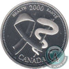 2000 Health Canada 25-cents Silver Proof