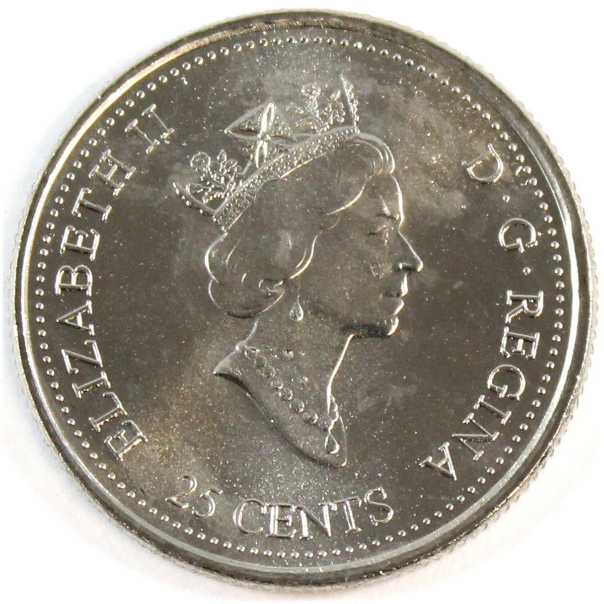 2000 Ingenuity Canada 25-cents Brilliant Uncirculated (MS-63)