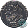 2000 Ingenuity Canada 25-cents Proof Like