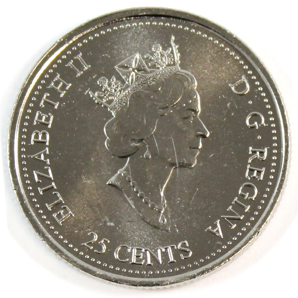 2000 Pride Canada 25-cents Brilliant Uncirculated (MS-63)