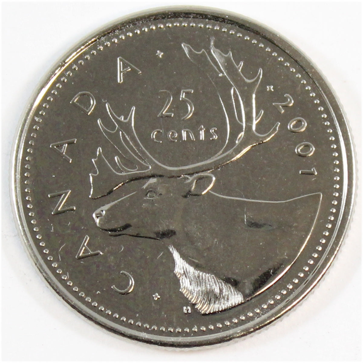 2001P Canada 25-cents Proof Like