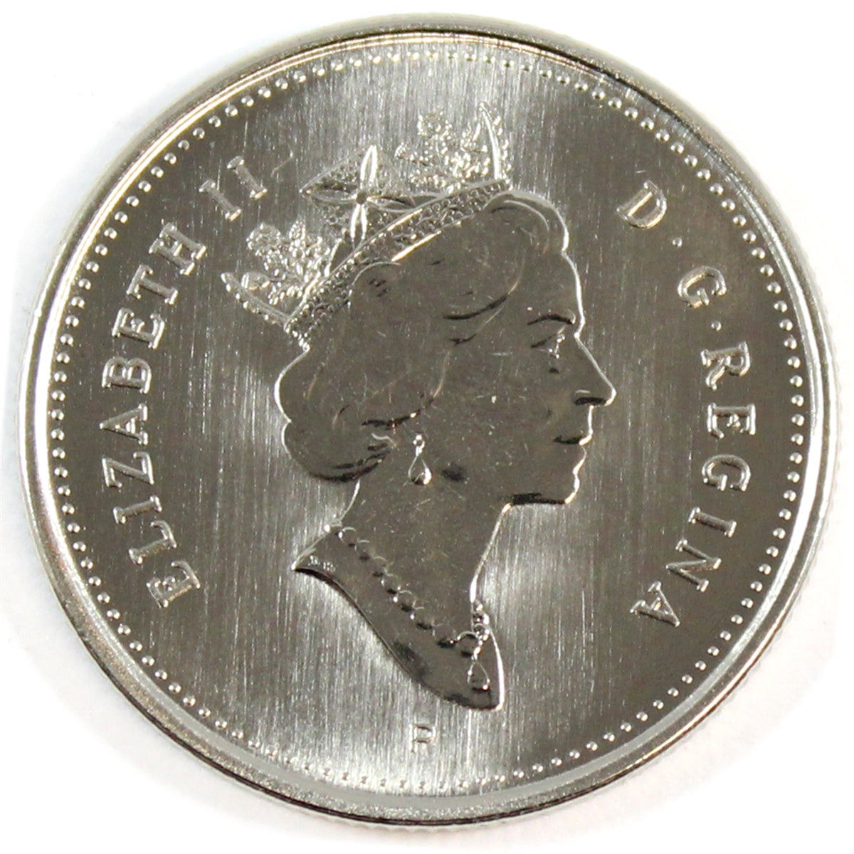 2001P Canada 25-cents Specimen