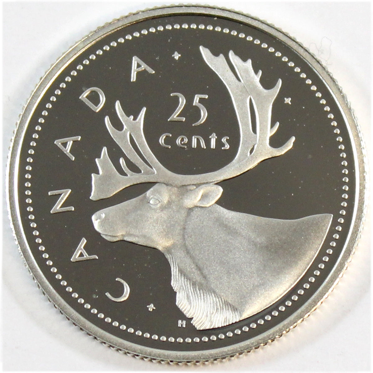 2002 Canada 25-cents Silver Proof