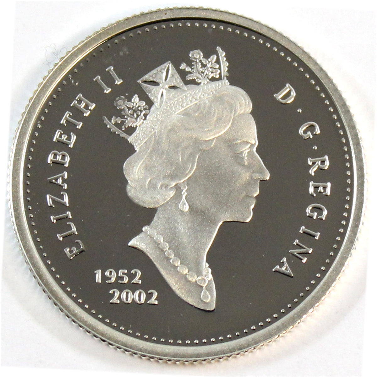 2002 Canada 25-cents Silver Proof