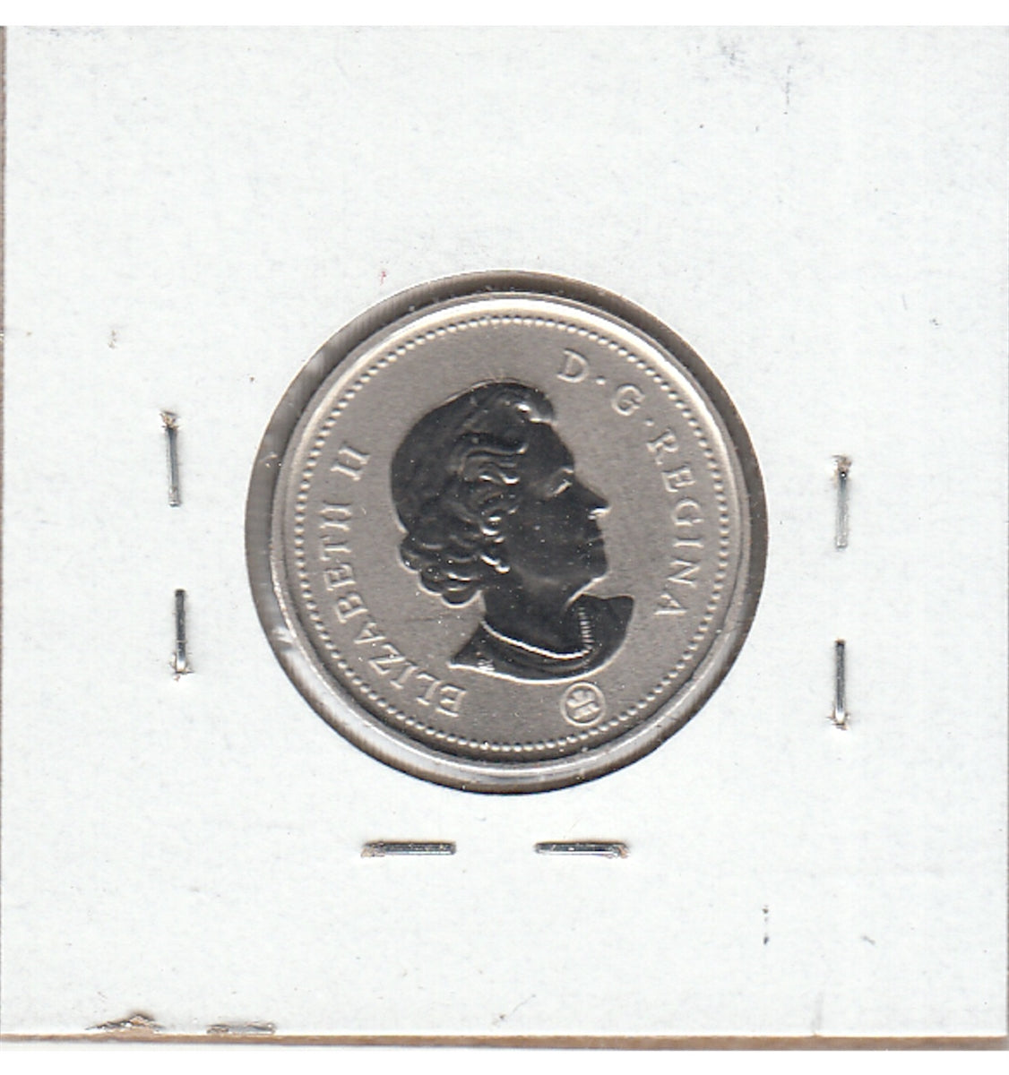 2011 Caribou Canada 25-cents Specimen