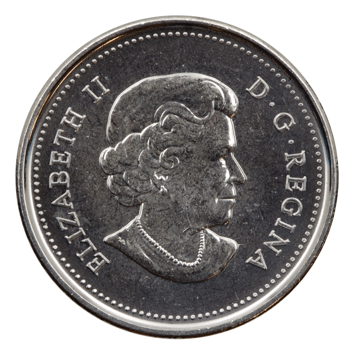 2011 Peregrine Falcon Canada 25-cents Brilliant Uncirculated (MS-63)