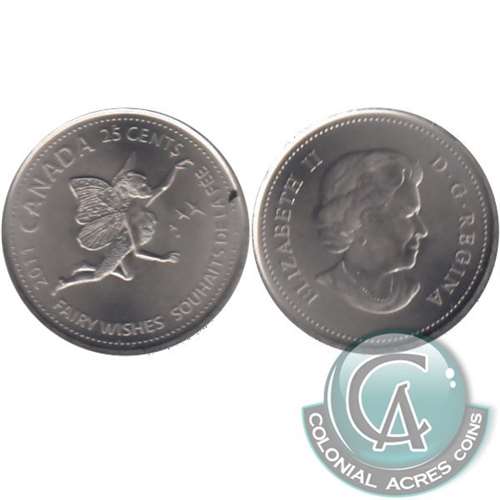 2011 Tooth Fairy Canada 25-cents Brilliant Uncirculated (MS-63)