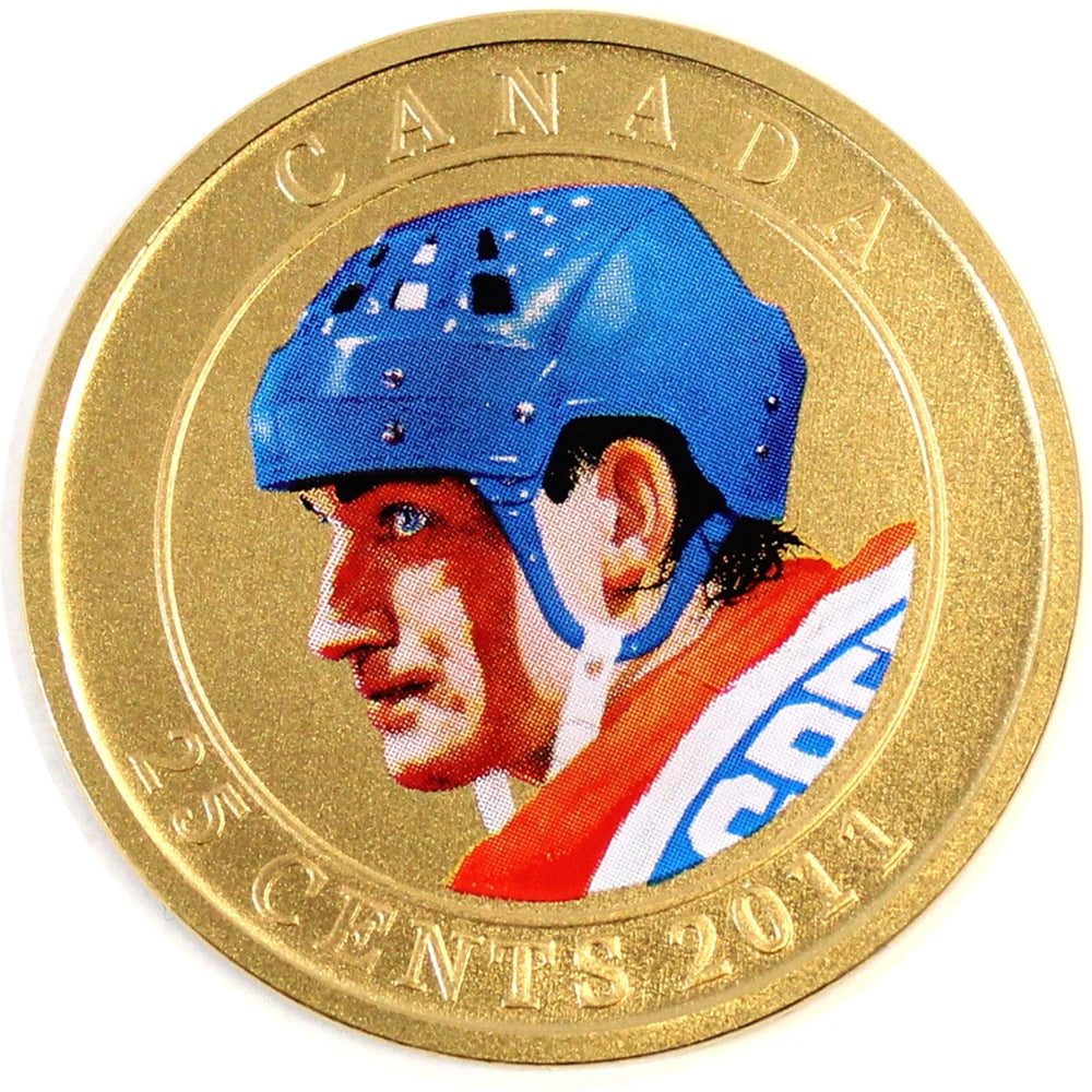 2011 Wayne Gretzky Canada 25-cents Specimen