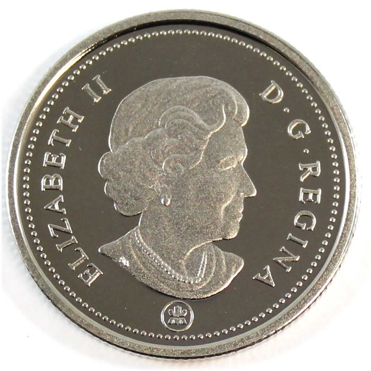 2012 Canada 25-cents Proof (non-silver)