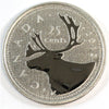 2012 Caribou Canada 25-cents Specimen