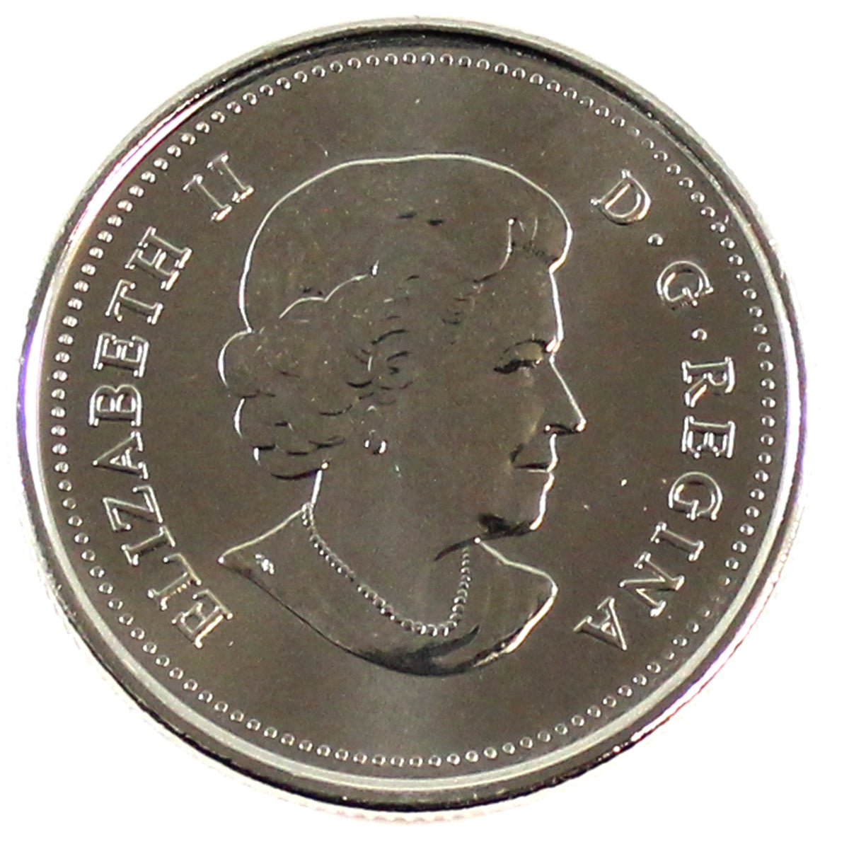 2012 Christmas Canada 25-cents Brilliant Uncirculated (MS-63)