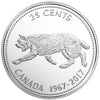 1967-2017 Canada 25-cents Centennial Commemorative Silver Proof (No Tax)