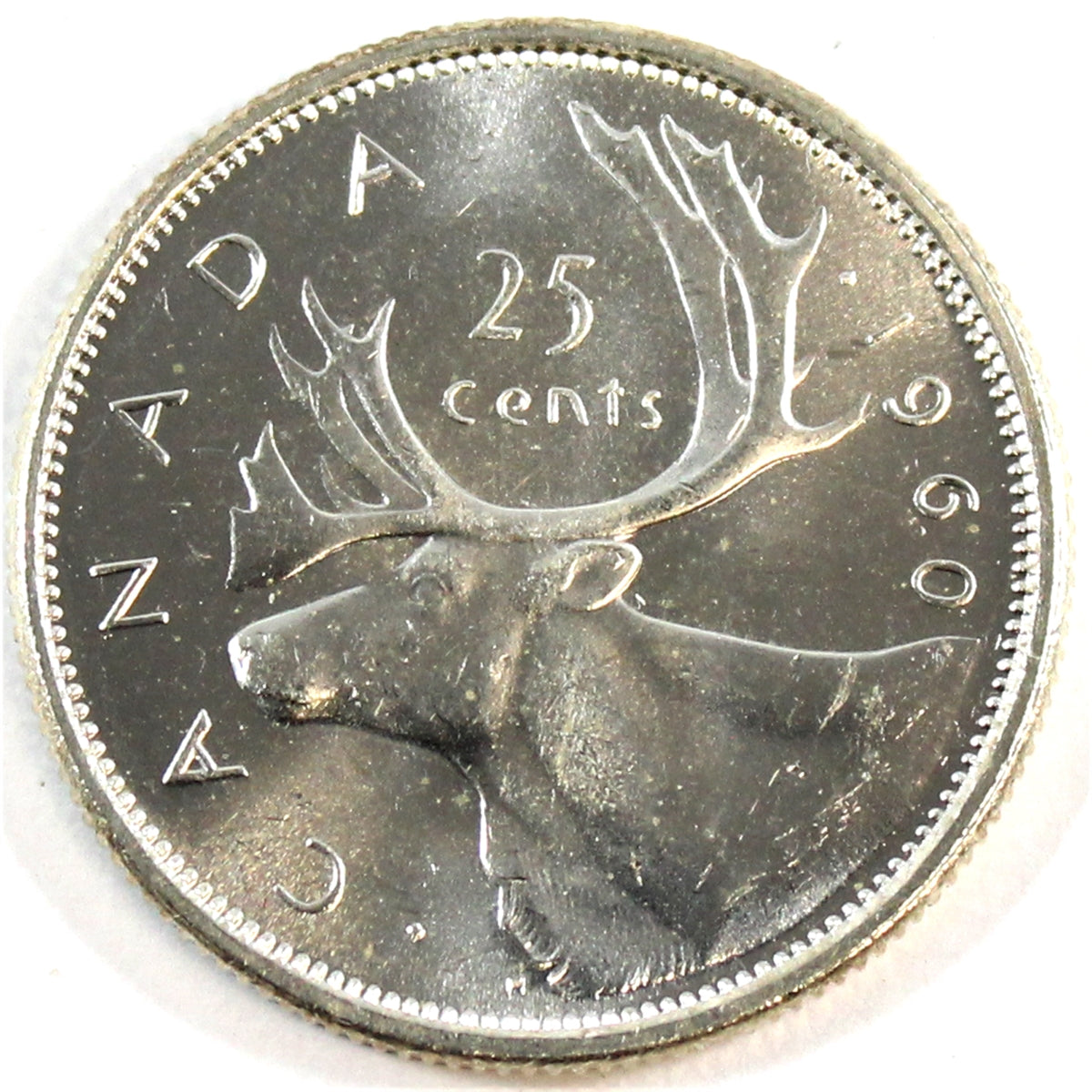 1960 Canada 25-cents Choice Brilliant Uncirculated (MS-64)