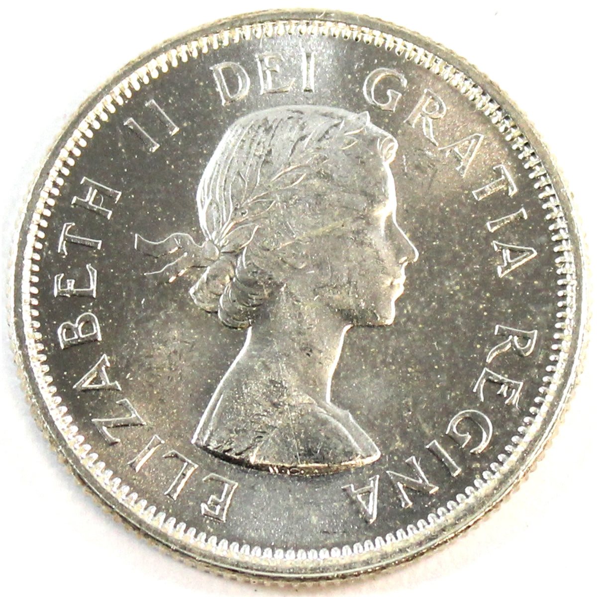 1960 Canada 25-cents Choice Brilliant Uncirculated (MS-64)