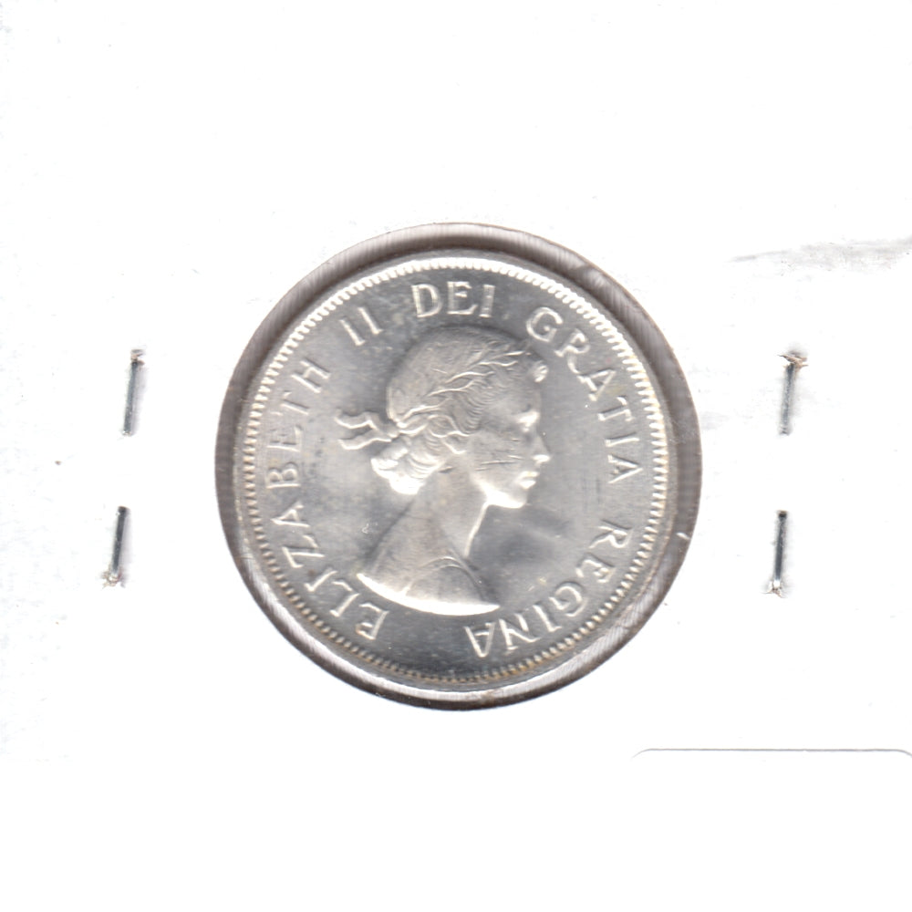 1961 Canada 25-cents Choice BU (MS-64)