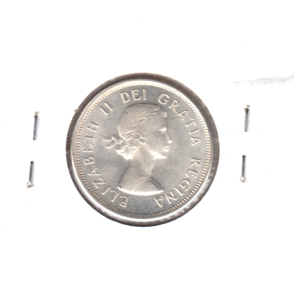 1963 Canada 25-cents AU-UNC (AU-55)