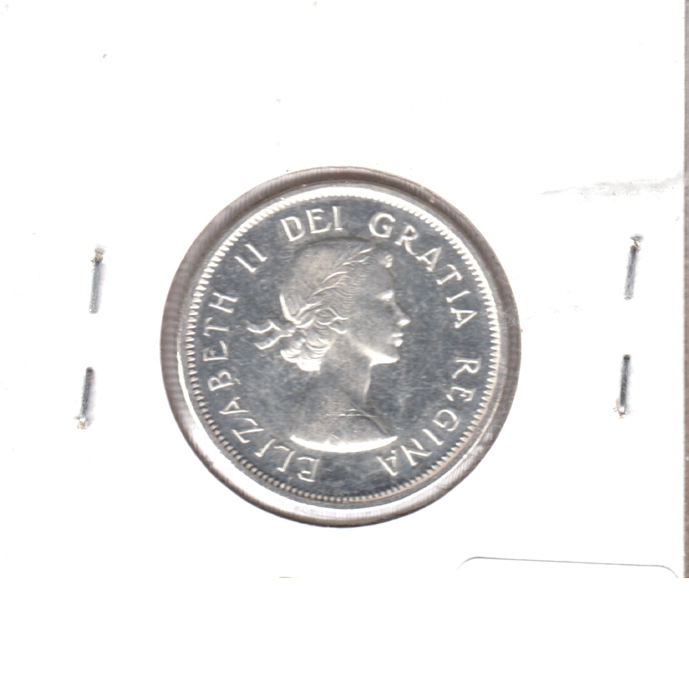 1964 Canada 25-cents Uncirculated (MS-60)