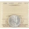 1903 Canada 25-cents ICCS Certified EF-45