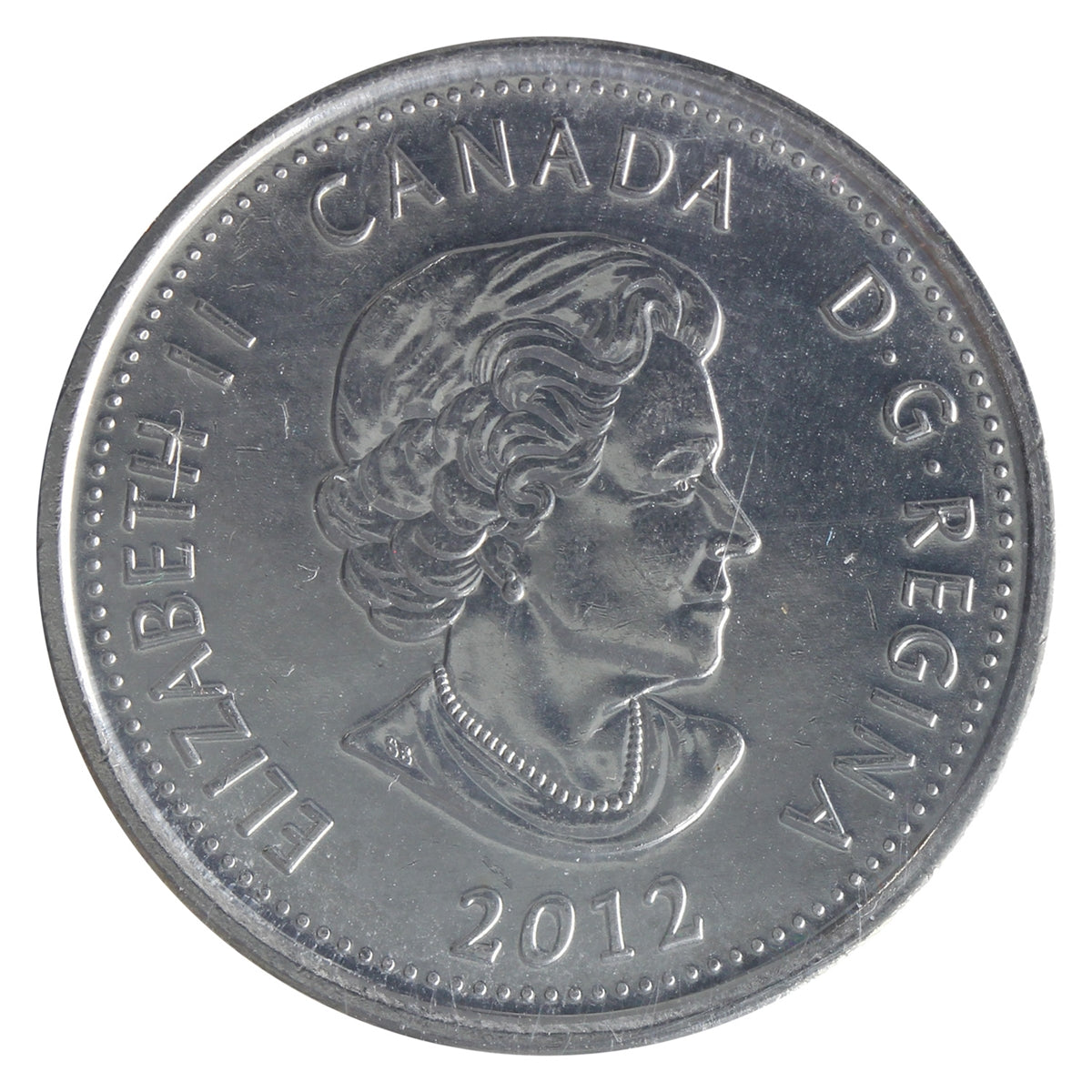 2012 Brock Canada 25-cents ICCS Certified MS-64