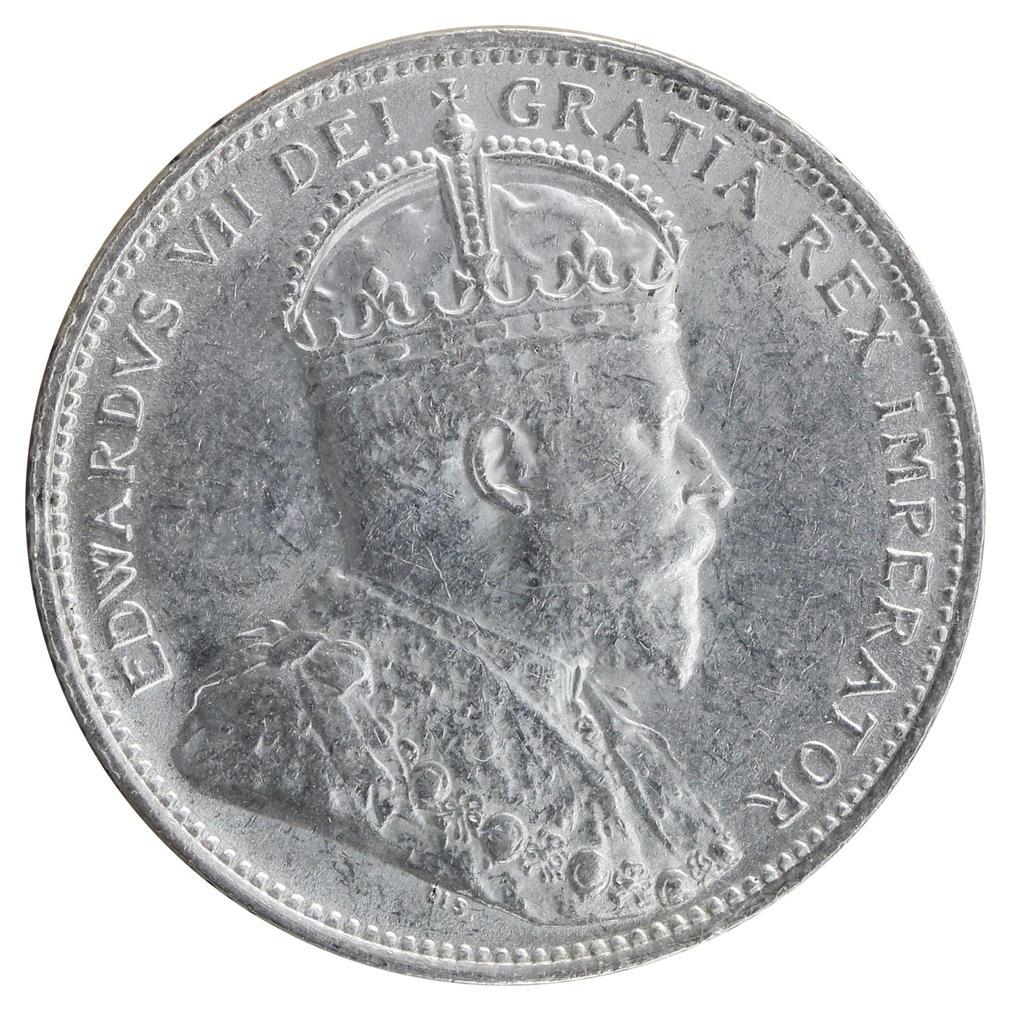 1910 Canada 25-cents ICCS Certified MS-60 (XXR 587)