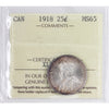 1918 Canada 25-cents ICCS Certified MS-65 (XLZ 992)