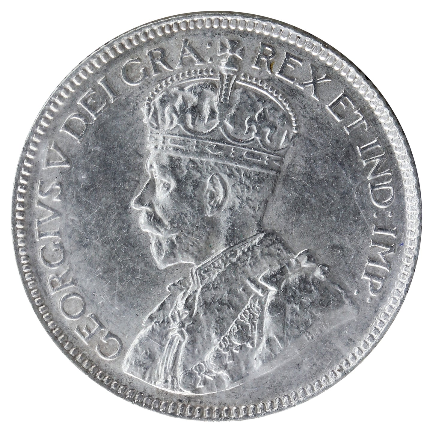 1930 Canada 25-cents ICCS Certified AU-55