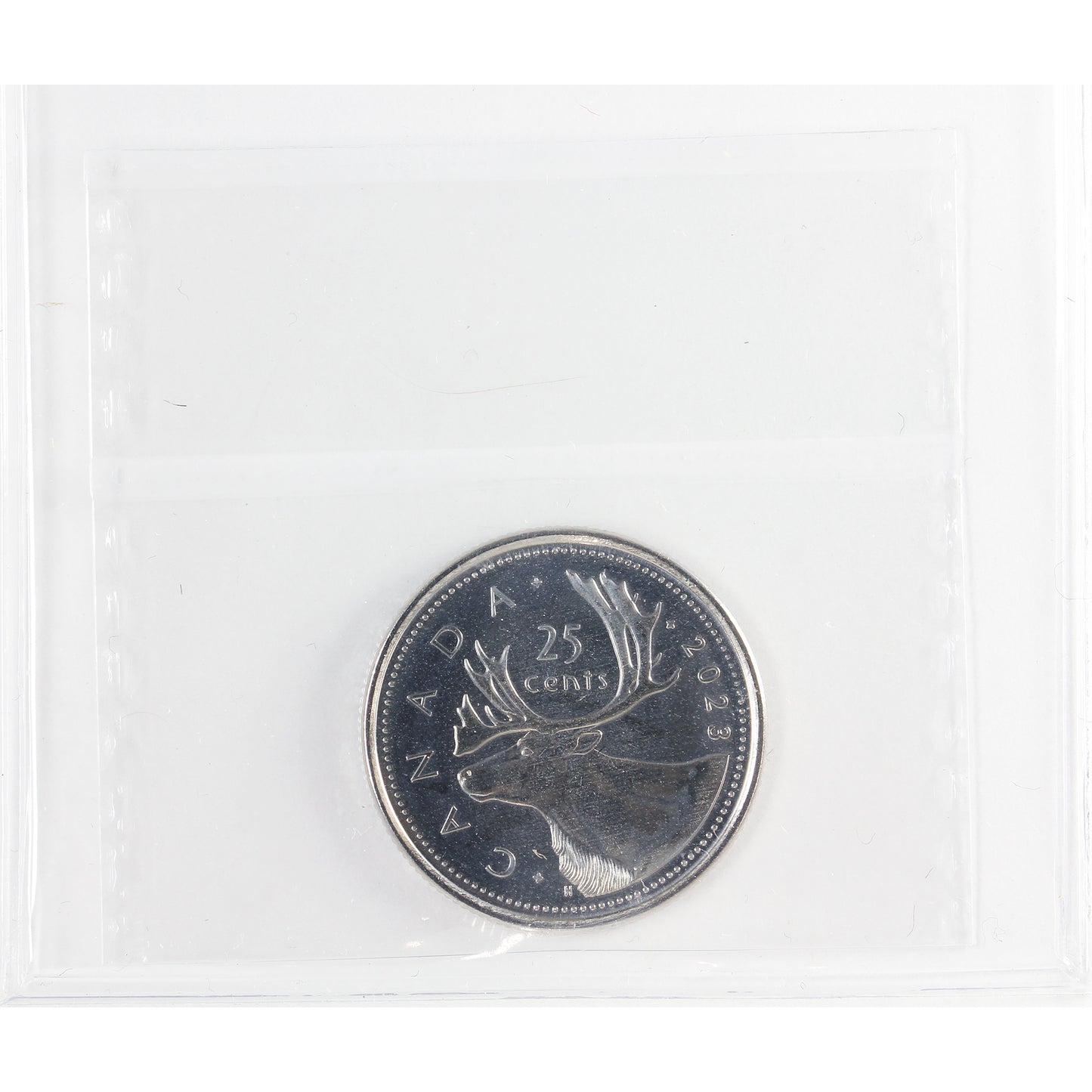 2023 Caribou Canada 25-cents ICCS Certified MS-65