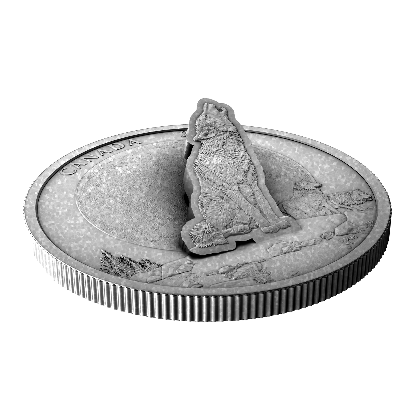 2024 Canada $30 The Howling Wolf Fine Silver (No Tax)