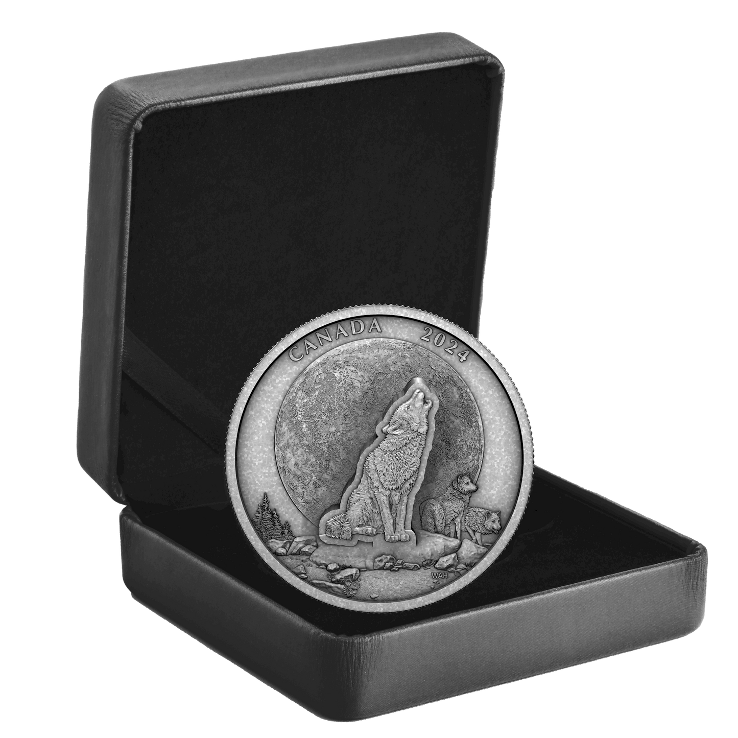 2024 Canada $30 The Howling Wolf Fine Silver (No Tax)