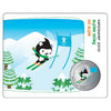 2010 Canada 50-cent Olympic Mascot Collector Card - Alpine Skiing