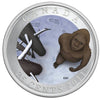 2011 25-cent Canadian Mythical Creatures - Sasquatch