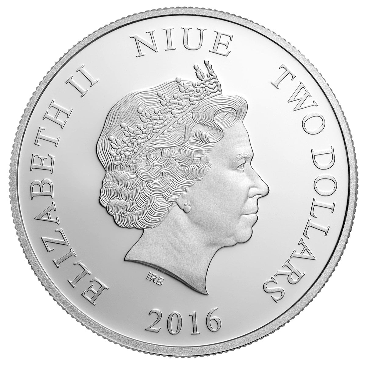 2016 Niue $2 Disney's Frozen - Olaf 1oz Silver (No Tax) coin scratched