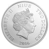 2016 Niue $2 Disney's Frozen - Kristoff & Sven 1oz Silver (No Tax)