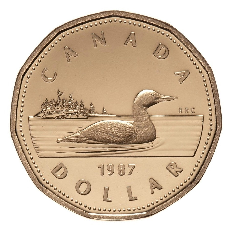 1987 Canada Proof Loon w/box