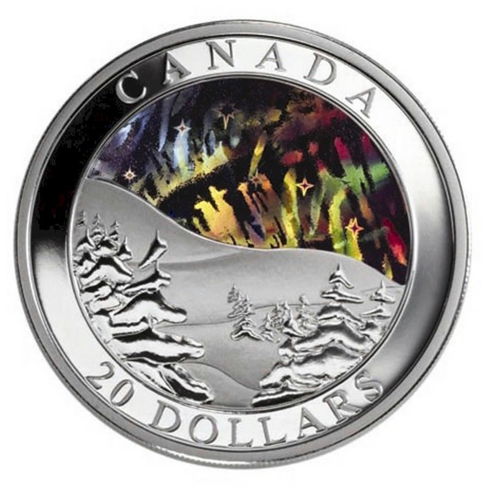 2004 Canada $20 Natural Wonders Series - Aurora Borealis