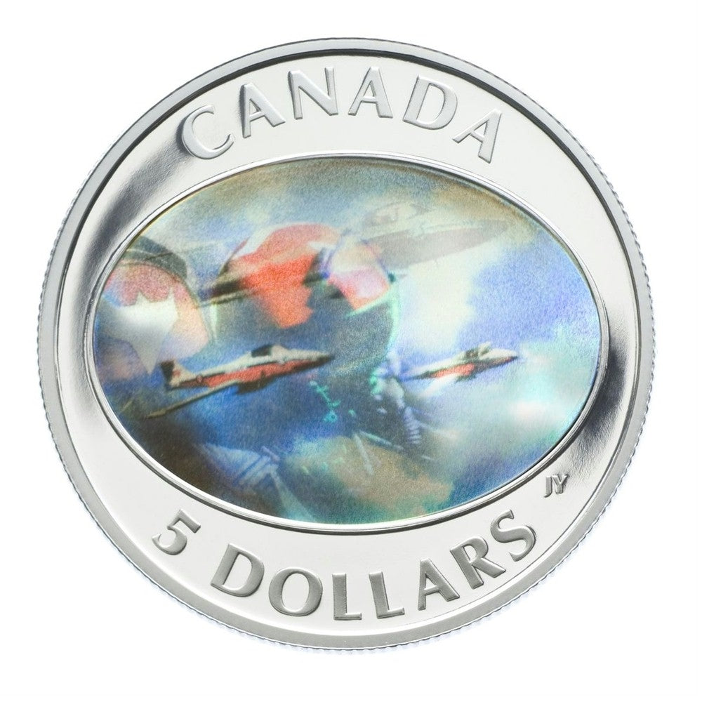 2006 Canada $5 Snowbirds Fine Silver Coin and Stamp Set (TAX Exempt)