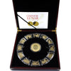 Chinese Lunar Calendar Medallion Set, 24K Gold-plated Copper, 13Pcs in Case (Issues)