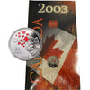 2003 Canada Day Coloured 25 Cents - Polar Bear