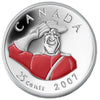 2007 Canada Day Coloured 25 Cents & Kids' Activity Set