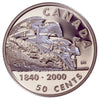 2000 Canada 50-cent First Steeplechase Race BNA Sterling Silver