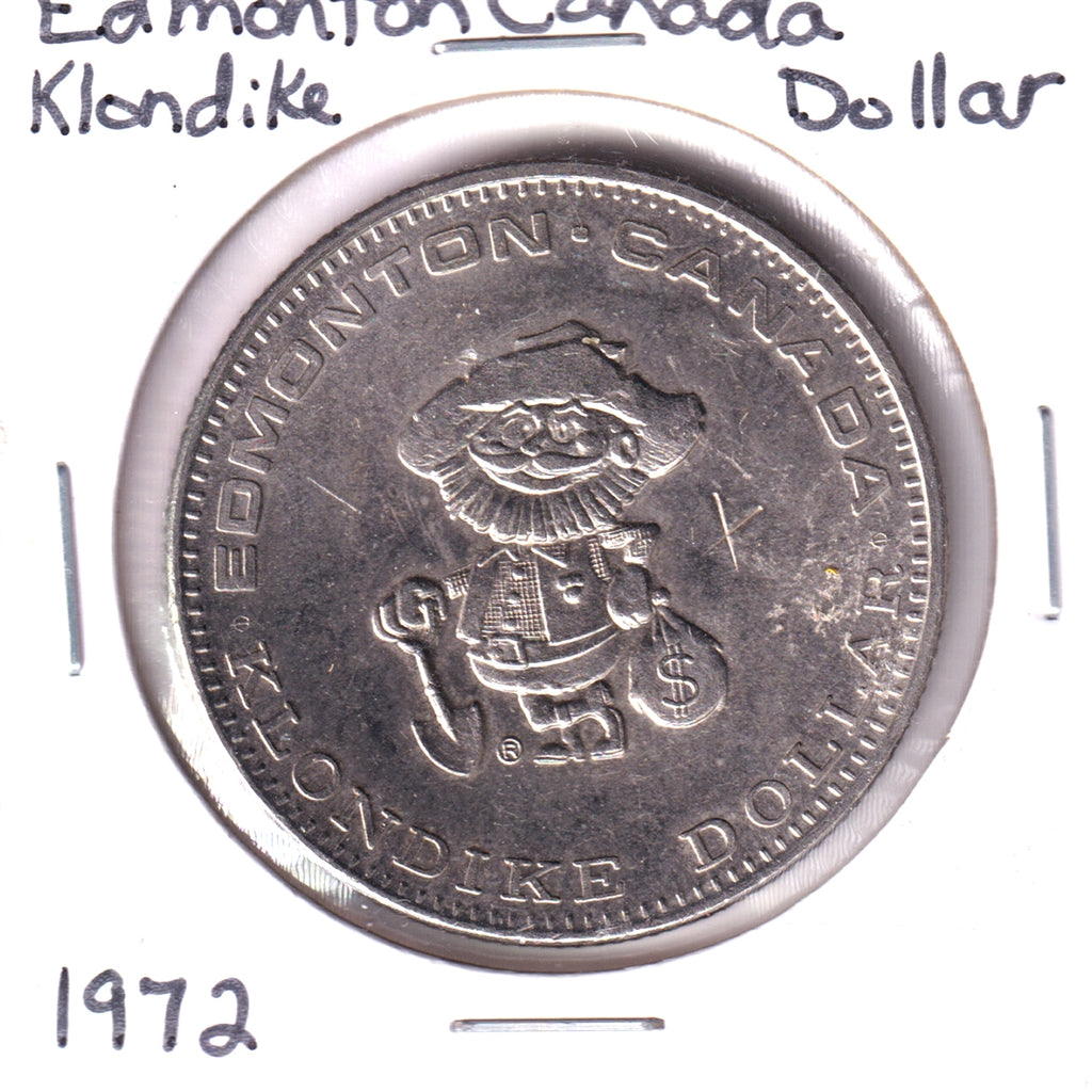 1972 Edmonton Klondike Days Trade Dollar Token